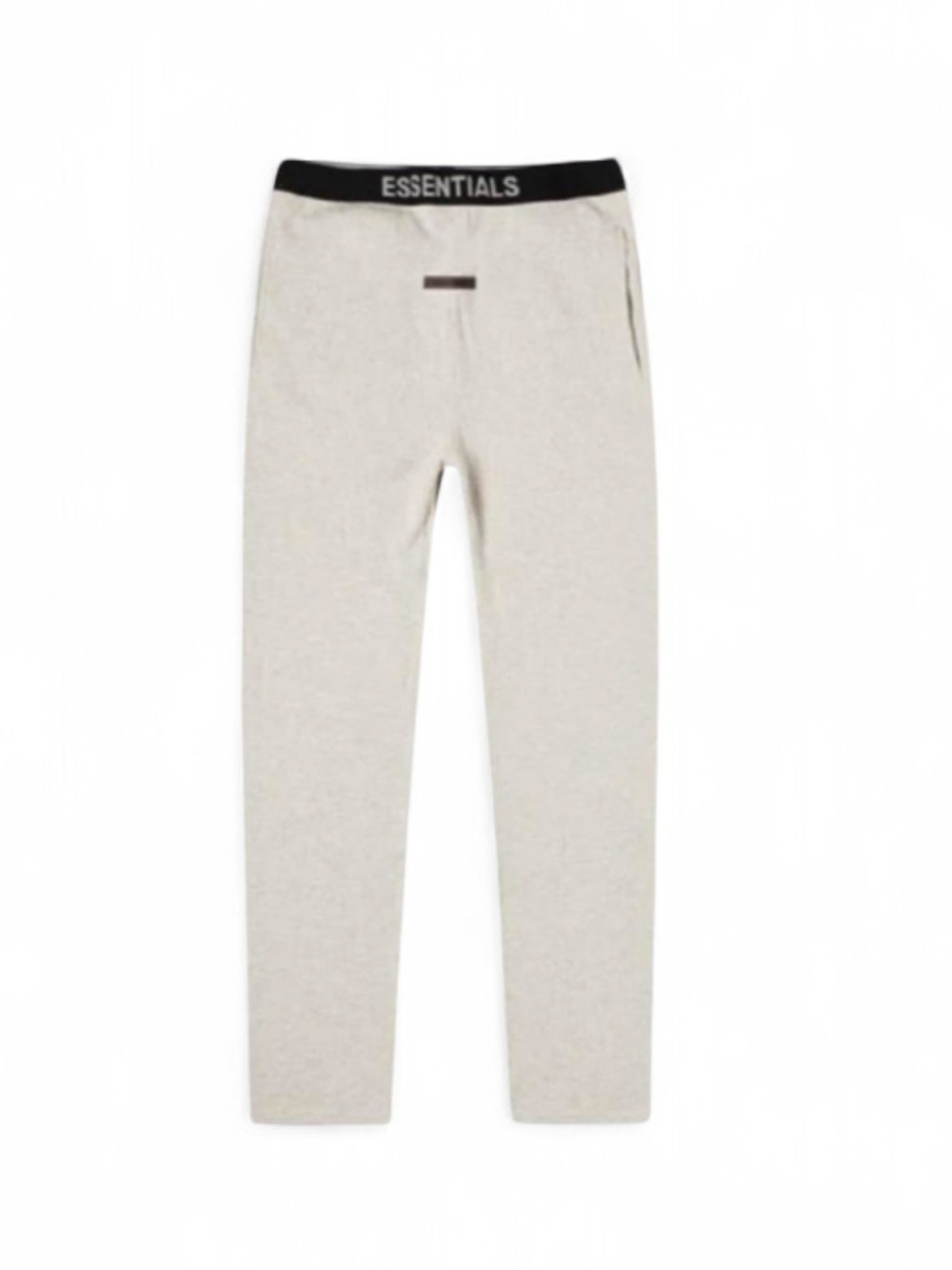Essentials Cream Jogger with Branded Waistband